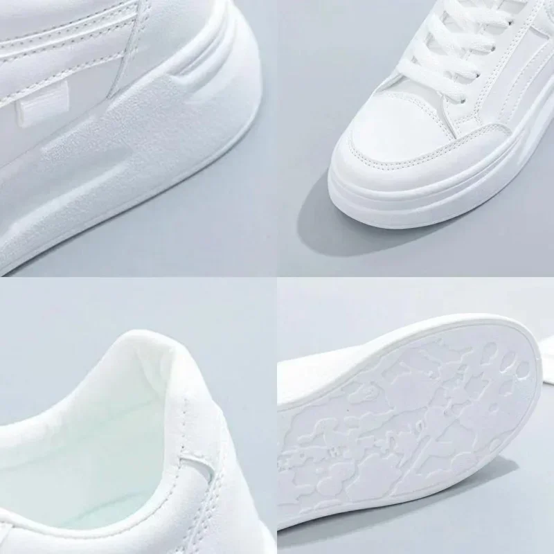 Fashion Women Shoes Summer Thick Sole White Sneaker Breathable Platform Tennis Women Running Shoes Female Casual Sneaker Zapatos