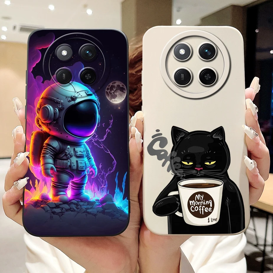 Cute Astronaut Cartoon Soft TPU Phone Case - Bumper Protection Cover