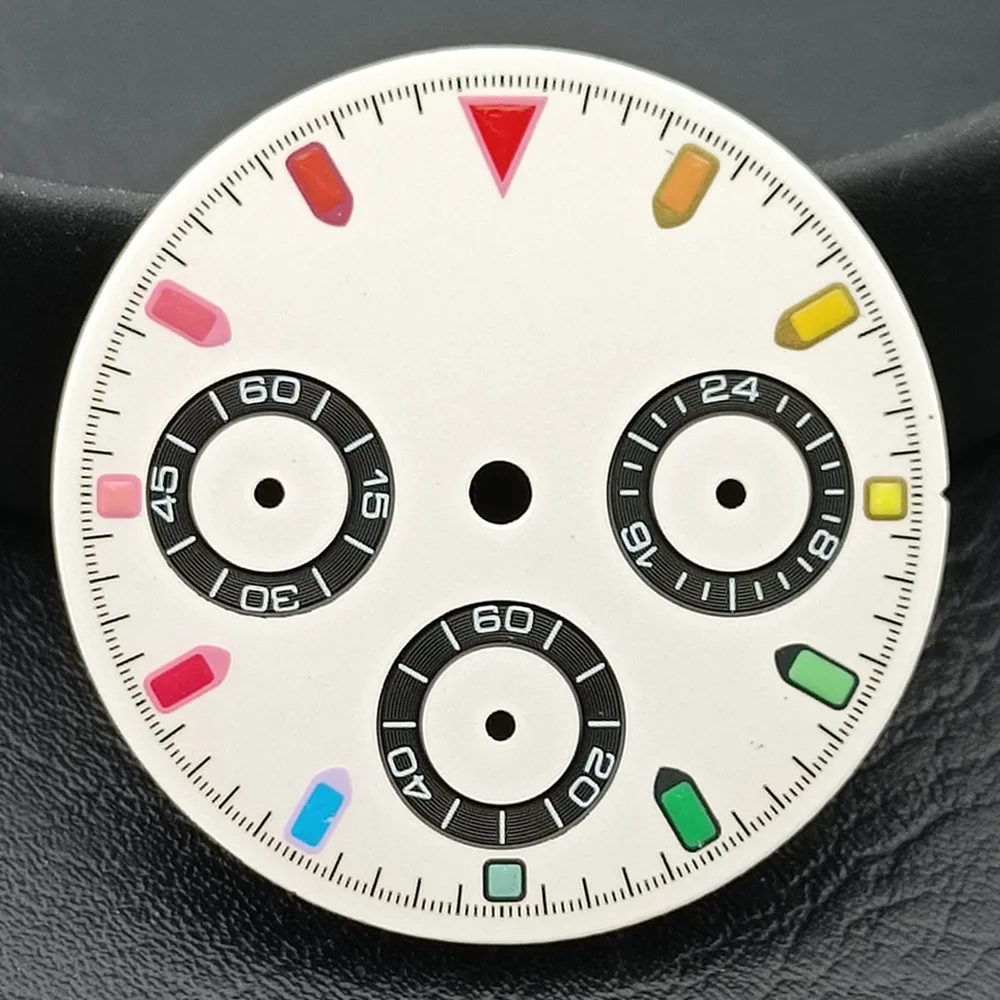 29mm Luminous Mechanical Watch Dial for VK-63 Movement - Premium Assembly Accessory