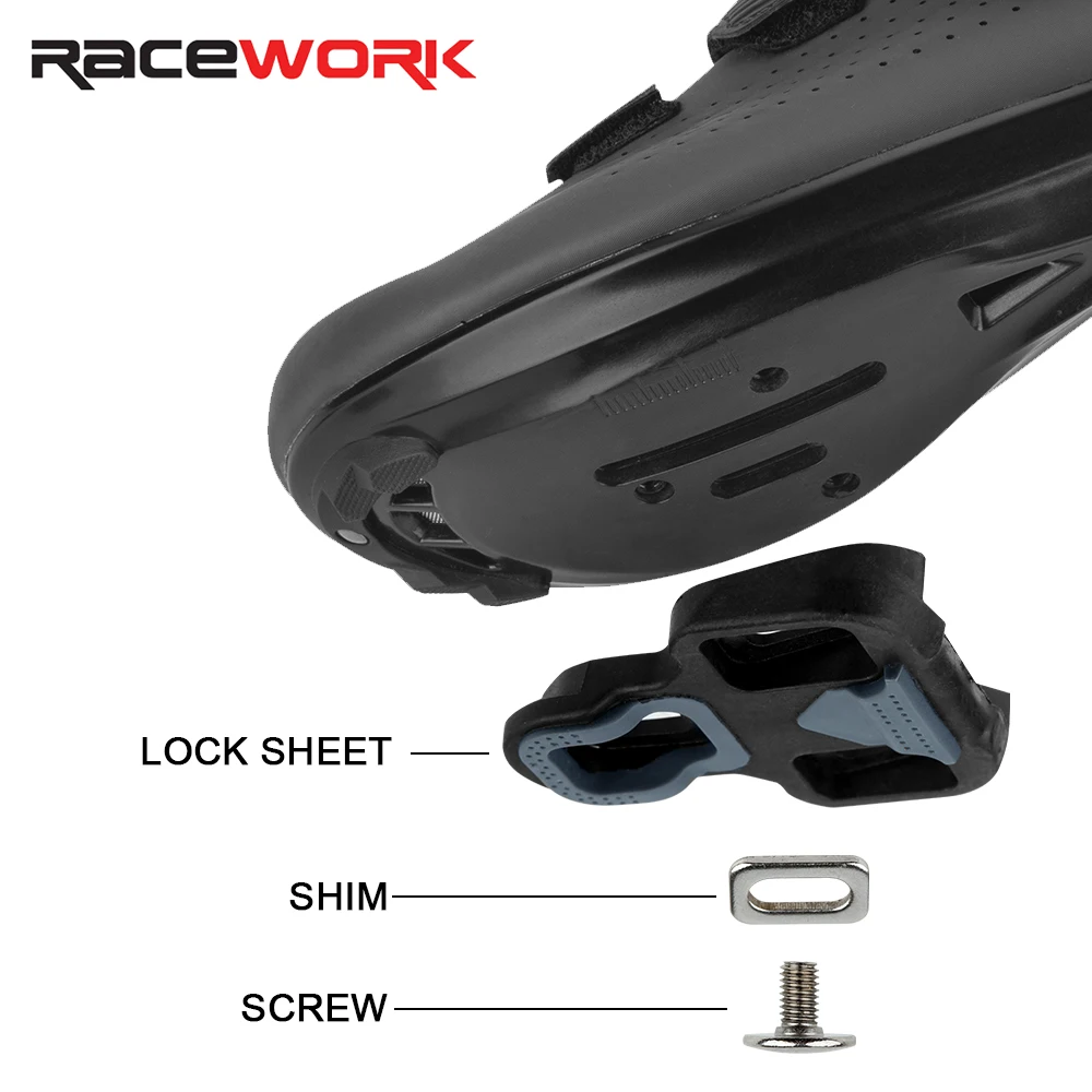 WOWSPORT Road Bike Pedals SPD SL With Cleat,Compatible With Shimano SPD-SL Self-Locking Nylon Composite Road Clipless Lightest Pedals (Red), Pedals - Canada