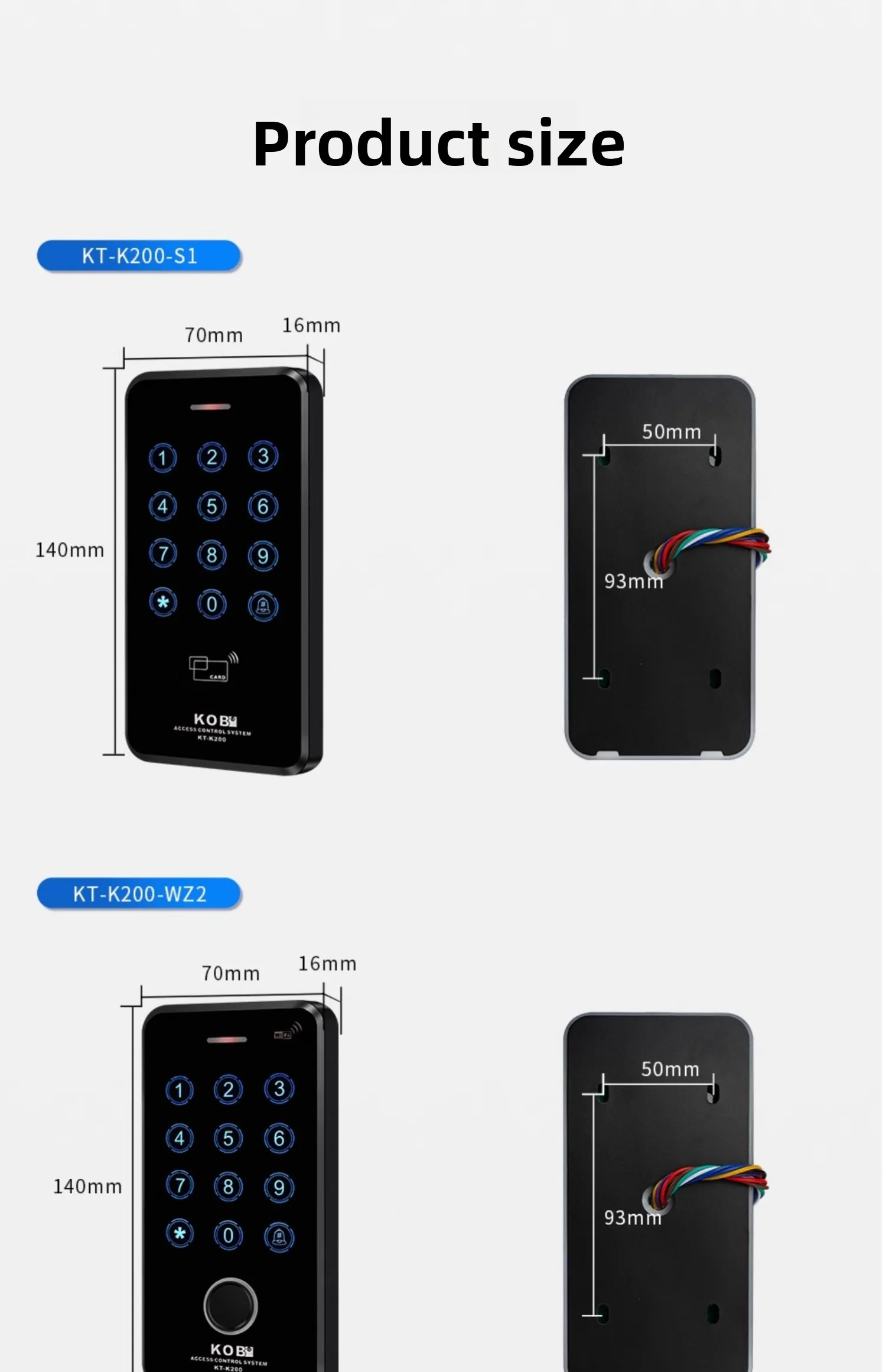 outdoor waterproof fingerprint access control machine metal facial recognition a