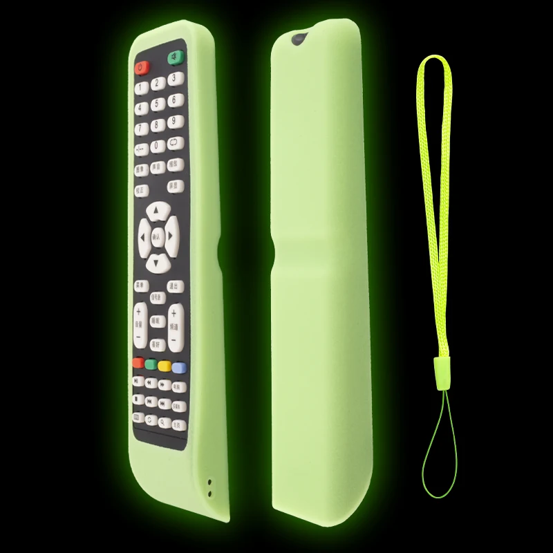 Silicone Protective Case For AOC Smart TV Remote Compare The Remote Control Carefully Before Purchasing silicone remote case silicone remote cover silicone remote sleeve remote controller cover silicone case protector