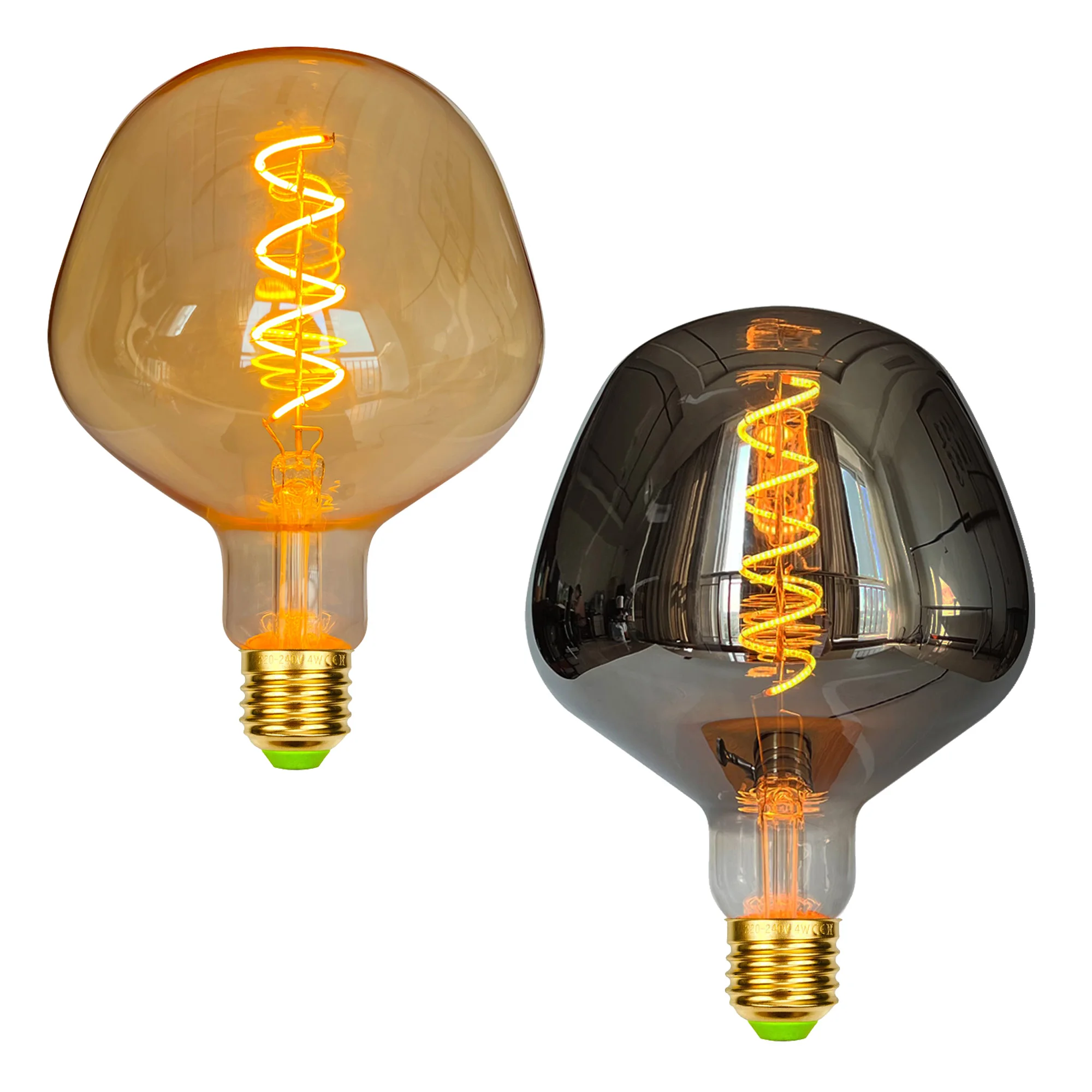 lampadario a forma di lampadina