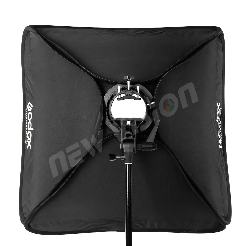 Godox 소프트 박스 디퓨저 및 S형 브래킷, 보웬스 거치대, 스튜디오 포토 스피드라이트 플래시 라이트, for v860iii v850iii tt600 tt520ii tt685ii tr-988 tr950ii