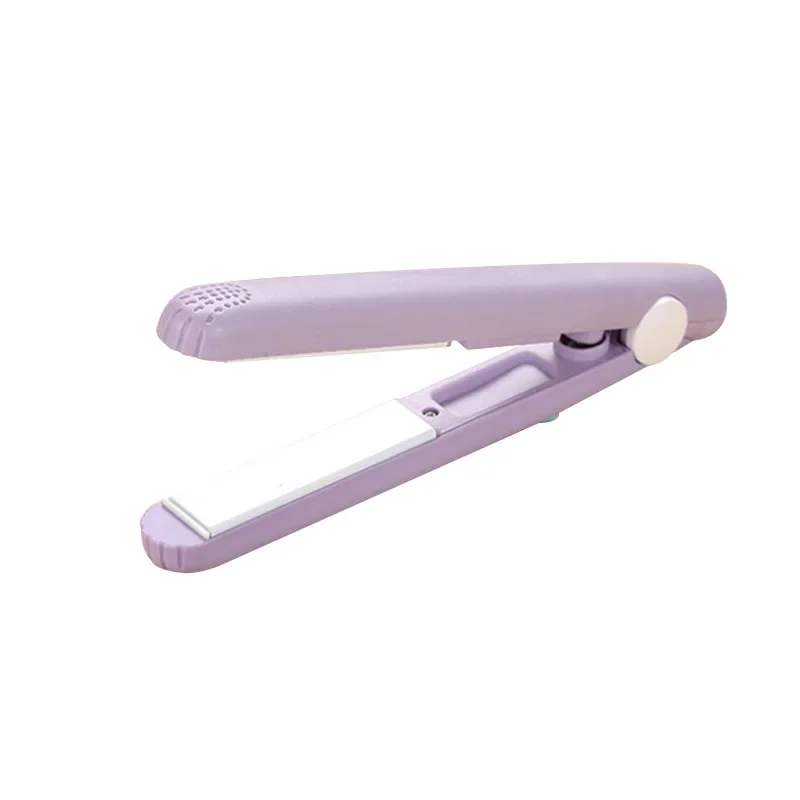Portable Mini Korean Style Curling Iron Student Room Double Use Straight Hair Styling Tool Small Clip Board Hairdressing Device