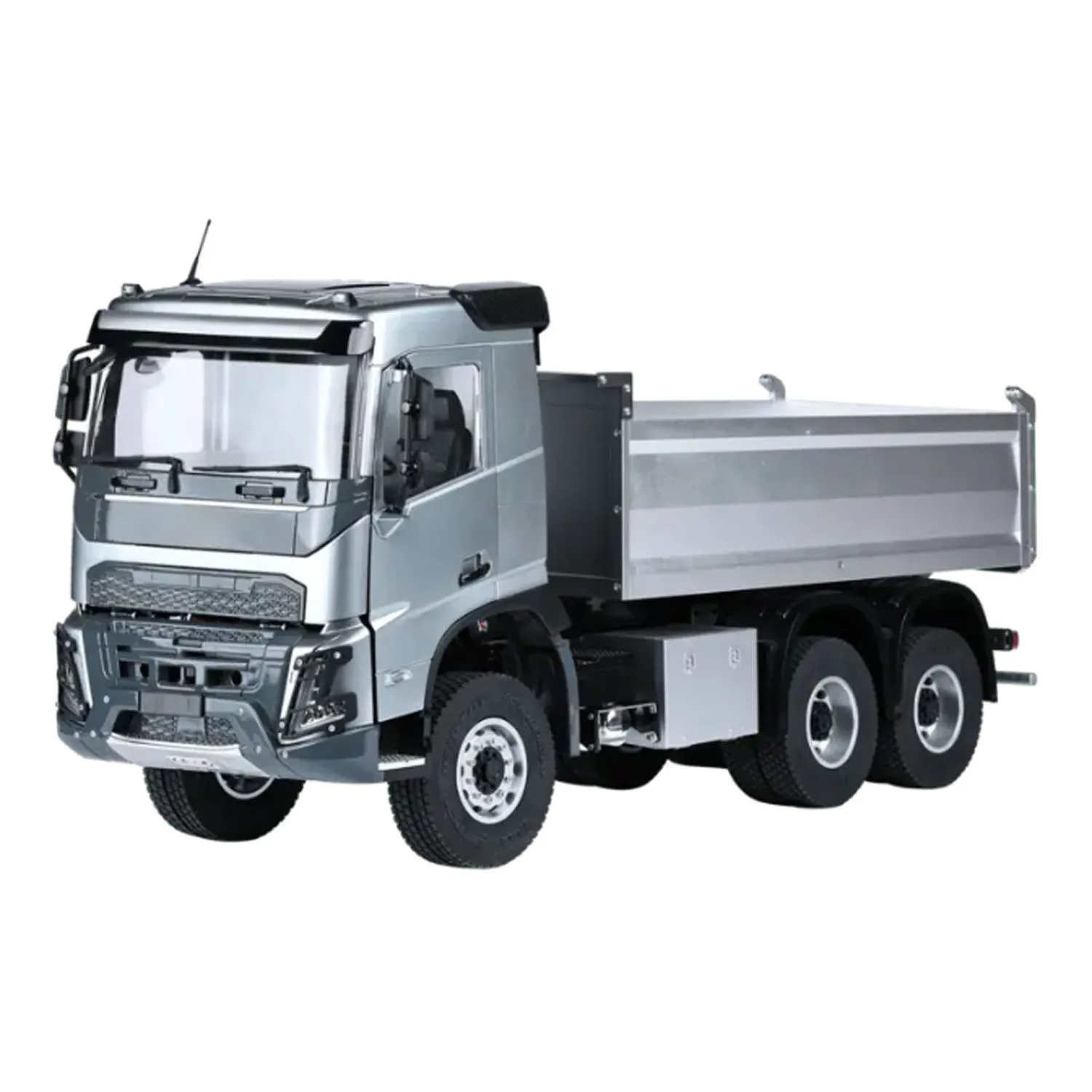 RTR 1/14 더블 E E015 001 RC 덤프 트럭 6X4 전동 리프팅 원격 제어 티퍼 VO 메탈 드라이브 샤프트 섀시 차량 모델