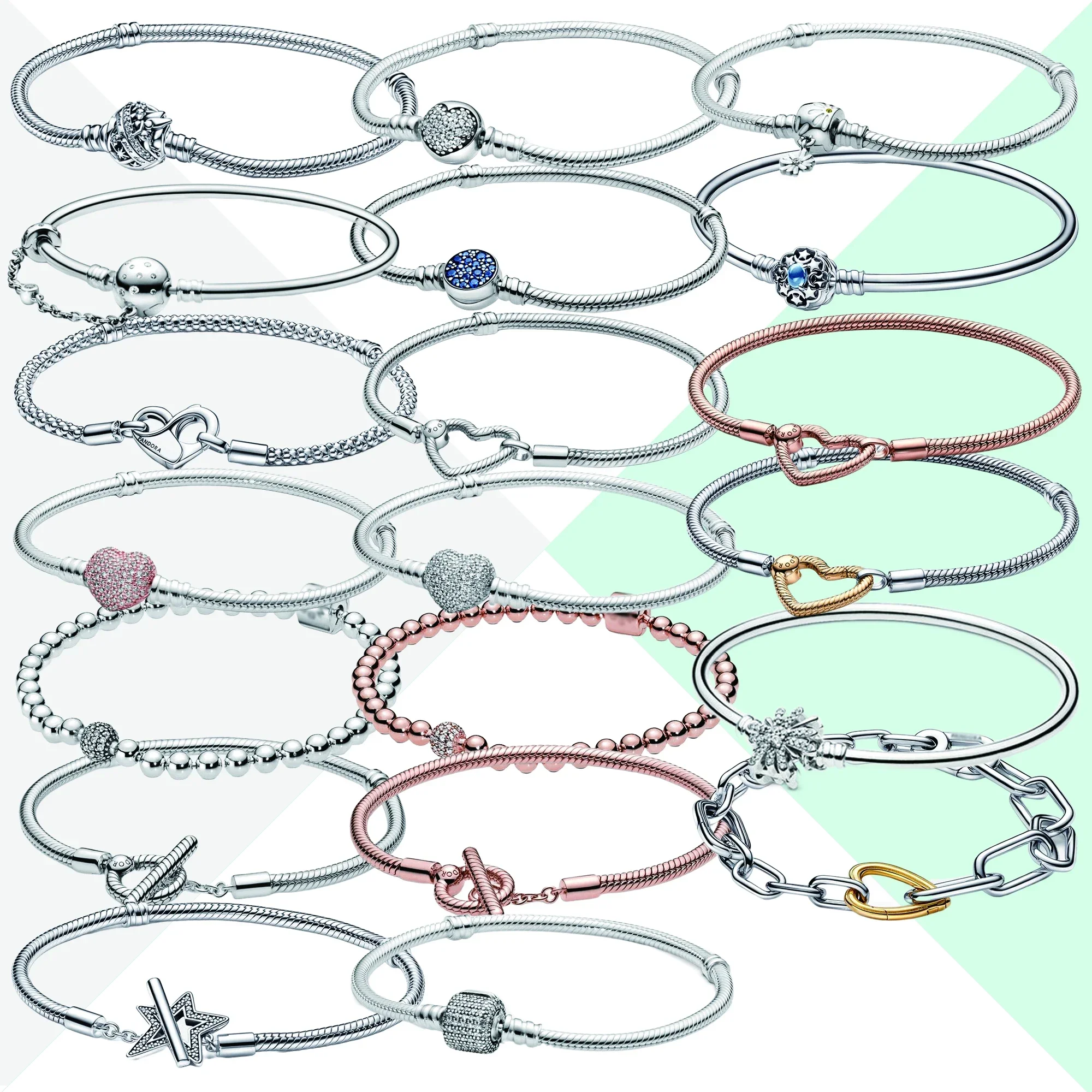 

Hot Fashion Charm S925 Silver Bracelet Sales Original Women Jewelry Charm Jewelry DIY Bracelet Gift