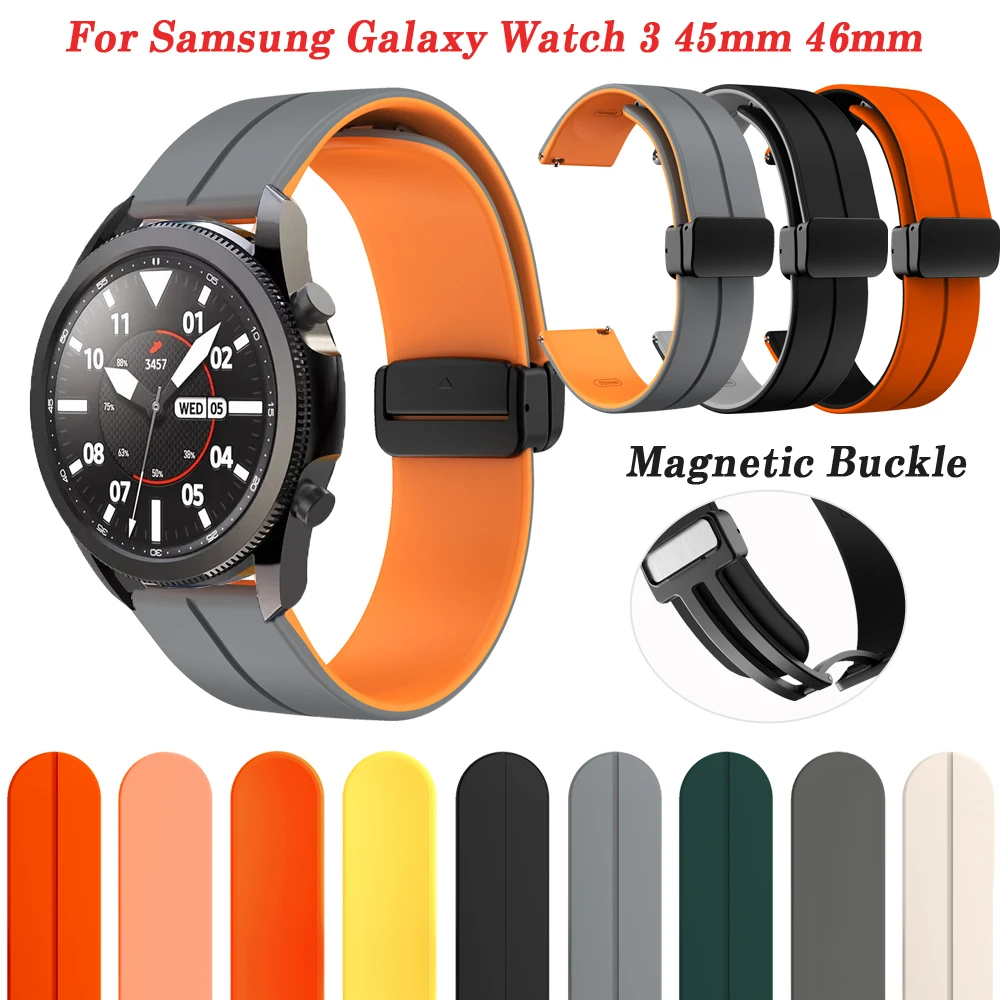 New Stylish Silicone 22 mm Replacement Watch Band GRD40087_K0026536
