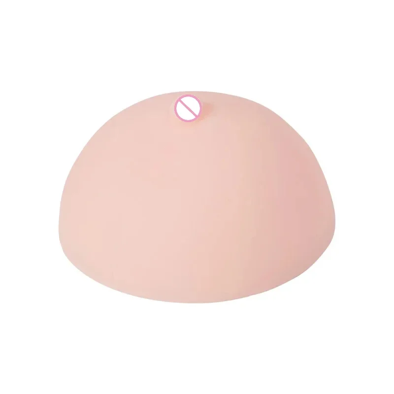 New 1/2Pcs 3D Silicone Simulation Breast Toy Massage G Spot Stimulate Masturbation Men Sex Toy Sissy Gay Sexy Adult 18+