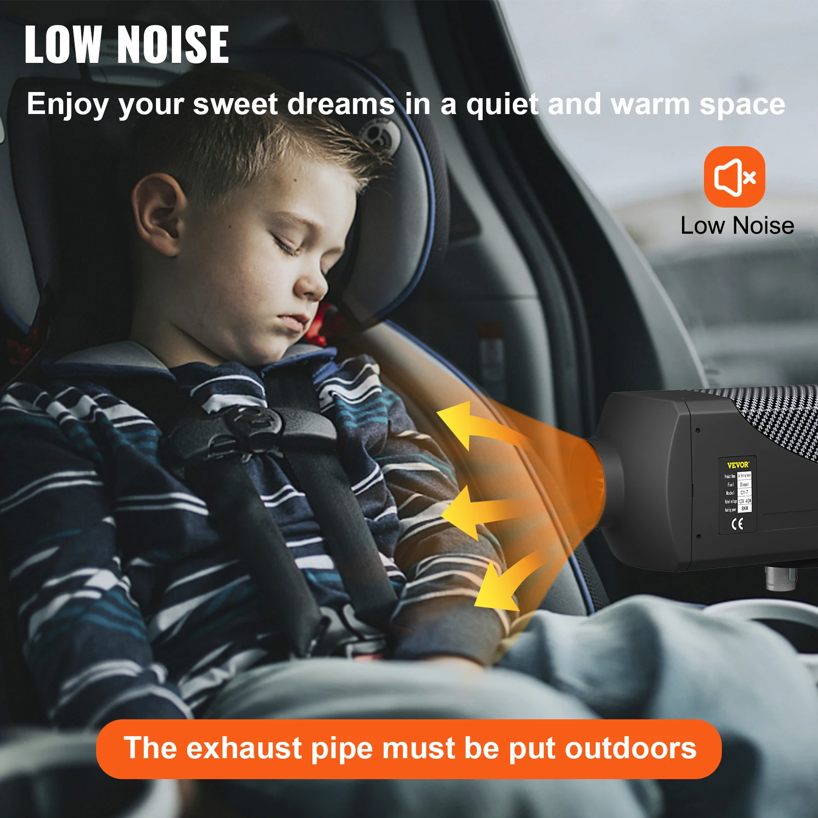 Diesel Air Heater with Remote Control for Car Truck Boat