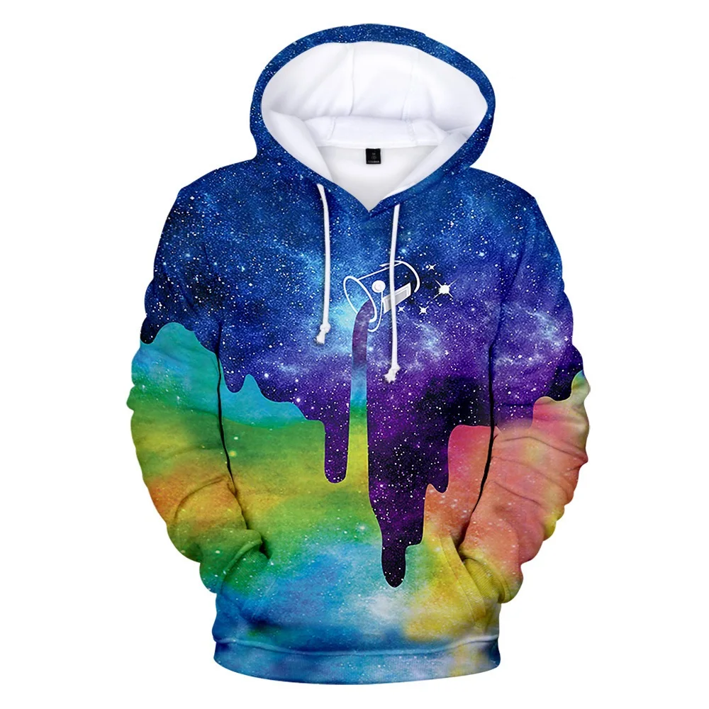 3 to 14 years kids hoodies Milk Space Galaxy clothing boys girls hoodie sweatshirt harajuku streetwear jacket children coat