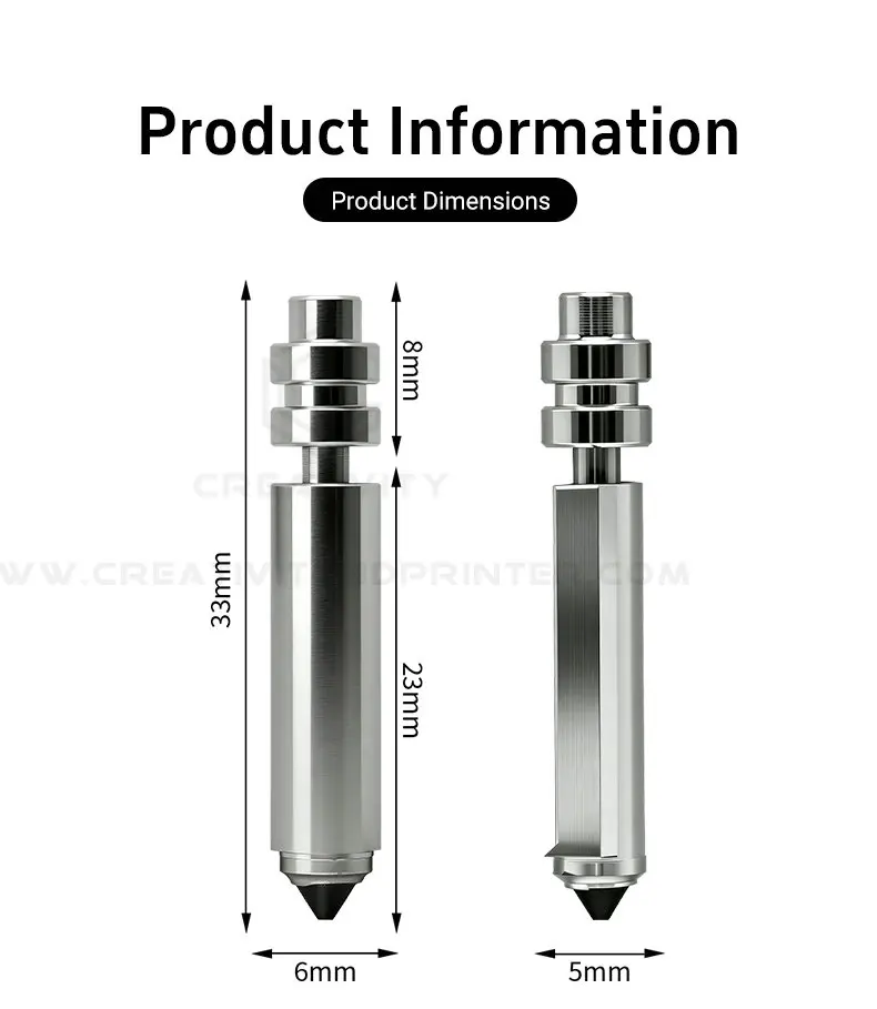 Kobra X Düse für Anycubic Hotend Druckkopf Schnellwechsel-Bimetall-Düse mit 0,2-0,8mm Kobra X Combo/Kobra 4 3D-Drucker-Teile – Detail 9