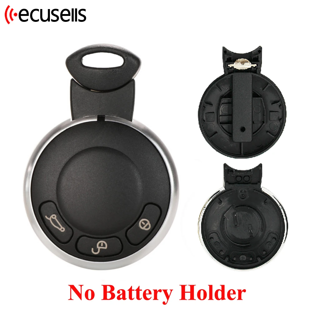3 Button Remote Key Blank Case Fob Replacement Shell For-BMW-Mini Cooper R56 No Battery Holder key case,car key shell,key cover,fob cover,key fob replacement