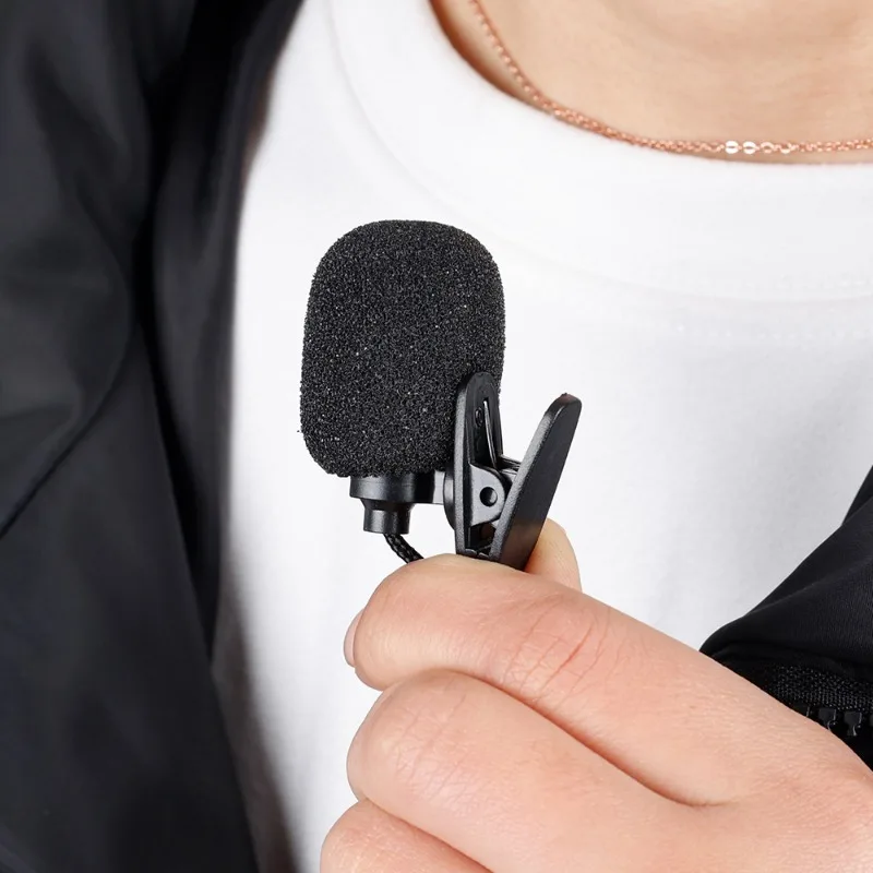 Professional Microphone Pop Filter Foam Cover for Broadcast Lapel Microphones
