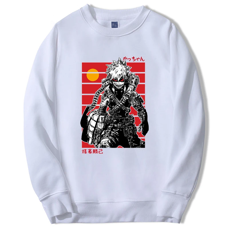 

My Hero Academia Hoodie For Men/women Anime Bakugou Boku No Hero Graphic Sweatshirt Loose Oversize Fleece Sudaderas Pullover