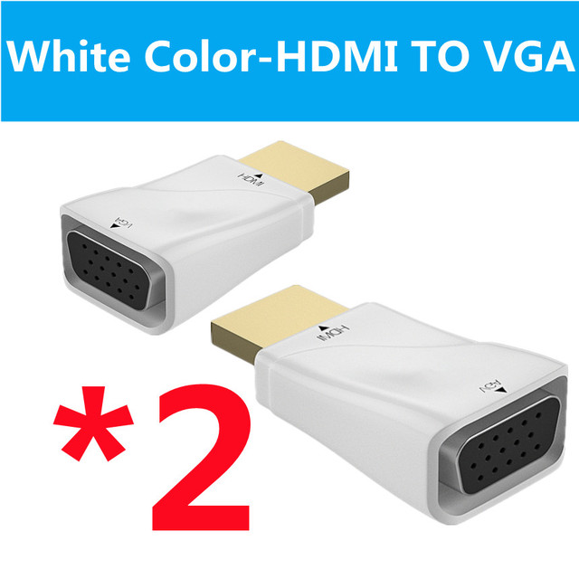 PCS HD 1080P HDMI-Compatible To VGA Adapter VGA Output PC Converter Connector Laptop Set-Top Box Game Console Gadgets