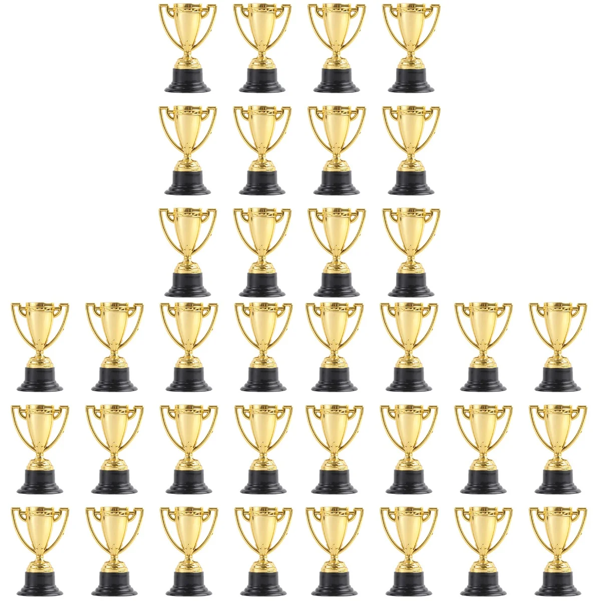 

48Pcs Soccer Gifts Reward Trophy Mini Cup Winner Trophies Ceremony The Medal Kids Prize Trophies Plastic Children's Award Toys