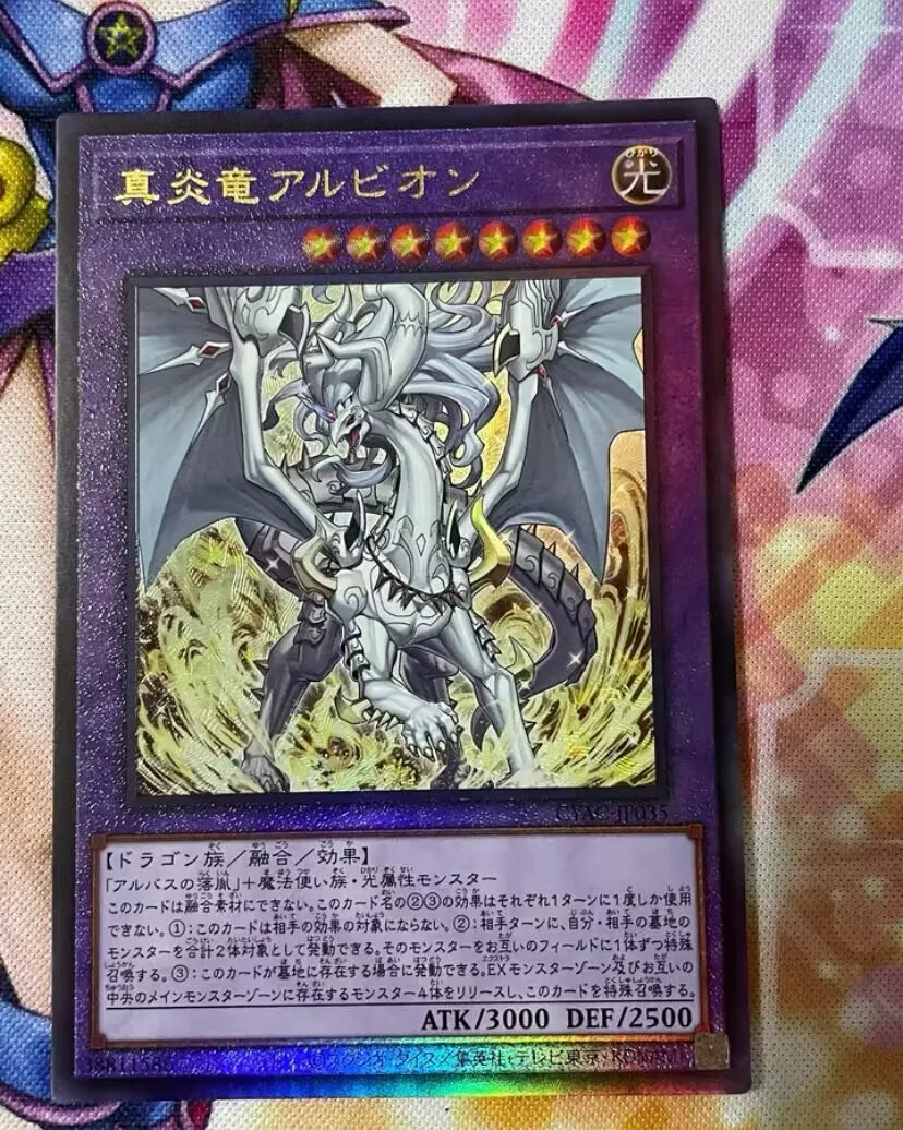 Cyac-Jp035 Albion Il Drago A Incandescenza Ultimate Rare Yugioh Giapponese