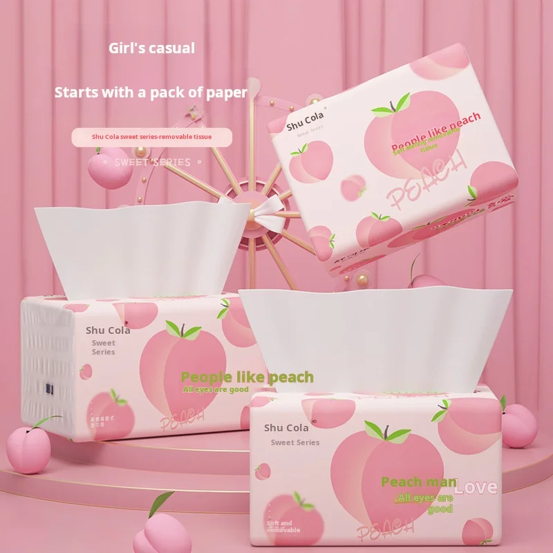 400 Sheets 4-30 Large Bags Of Tissue Paper Whole Box Of Large-sized Household Toilet Paper Tissue Napkins