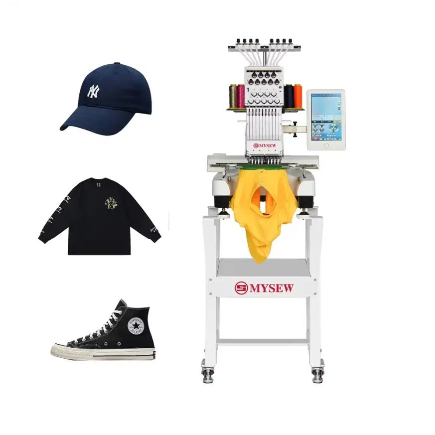MYSEW MFS800 자동 단일 헤드 고속 의류 컴퓨터 제어 다기능 산업용 자..