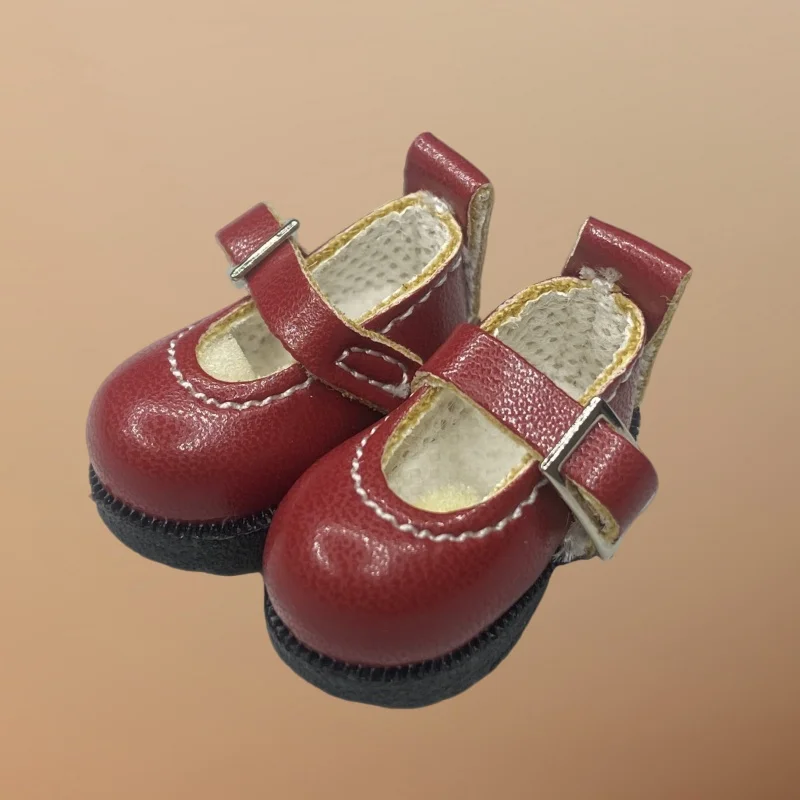 Miniature Leather Doll Boots - Tilda Collection, 3.2cm Shoes