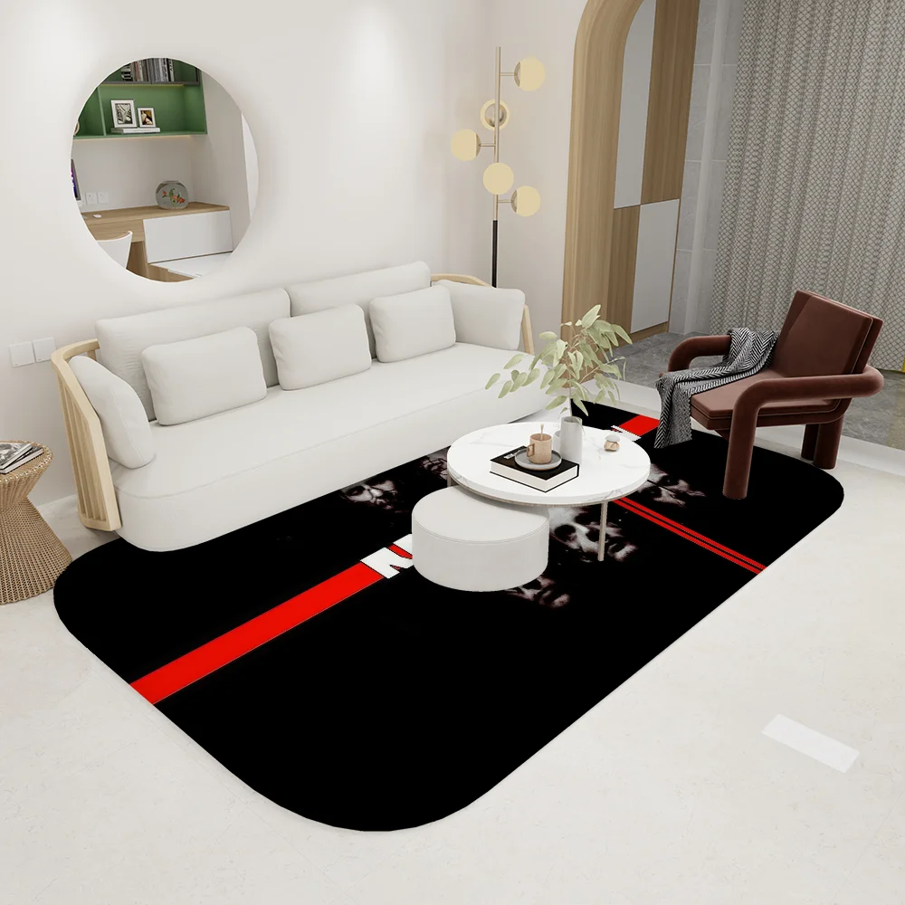 Rammstein Room Mats Cheaper Anti-slip Modern Living Room Balcony Printed Welcome Rug 6