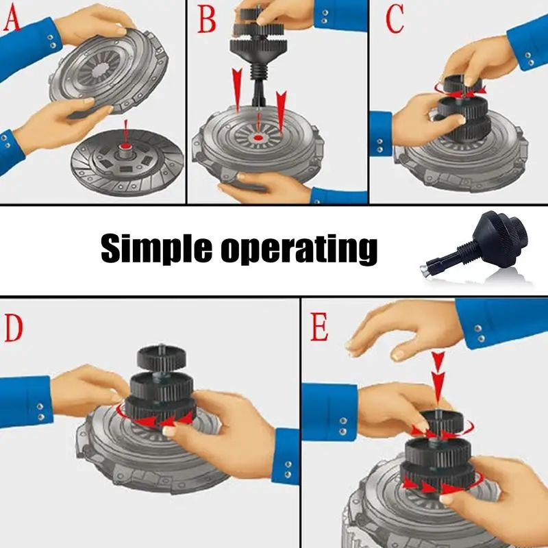 Clutch Alignment Tool Universal Car Plastic Dismantle Repair Fix Correcting Machine