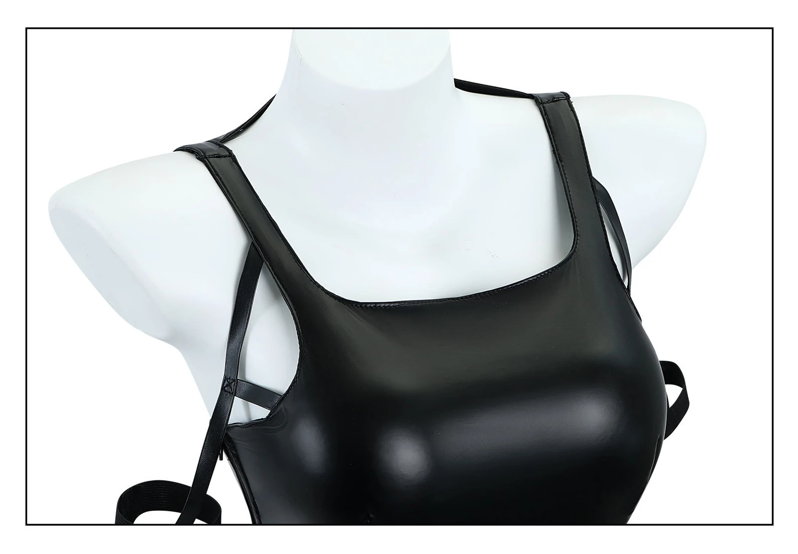 NieR: Automata-Inspired A2 Leather Vest Costume for Women (Unofficial)
