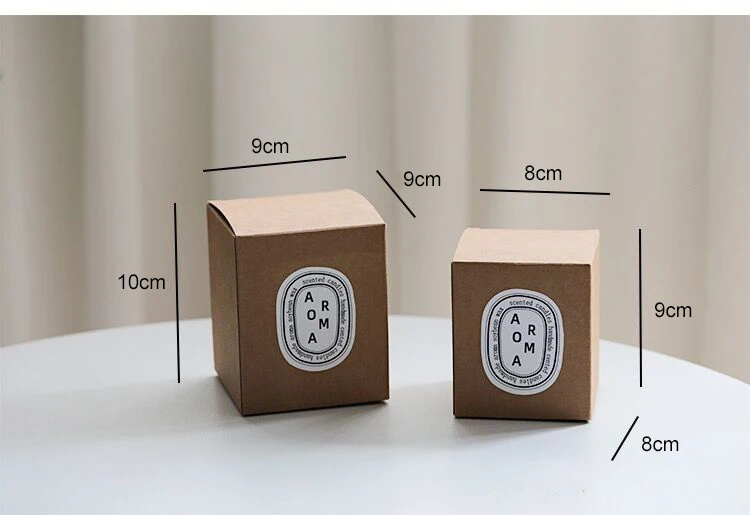 Kraft Paper Gift Boxes for Candles, Lipstick, Perfume, Cosmetics, Cake, Candy, DIY Bisc... - SKU KGPB1103 - UGI Packaging