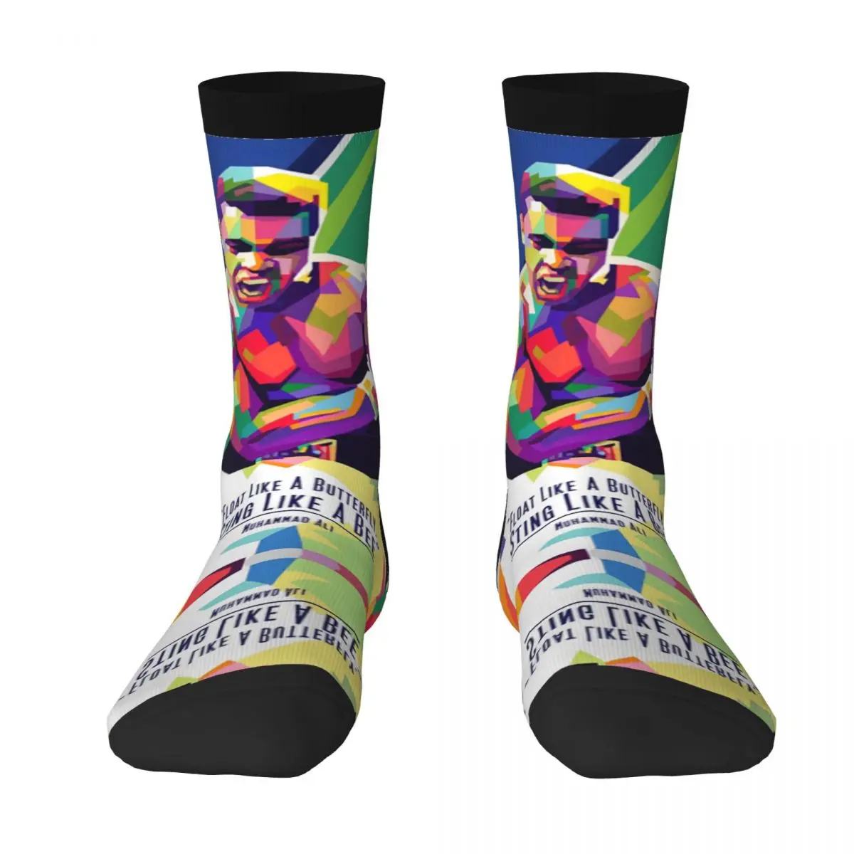 

Muhammads And Alis 23 US USA America Color contrast socks Field pack Compression Socks Nerd Novelty Adult Socks