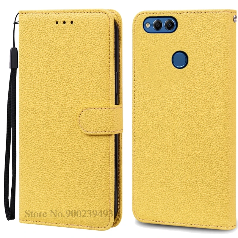 Leather Flip Wallet Case