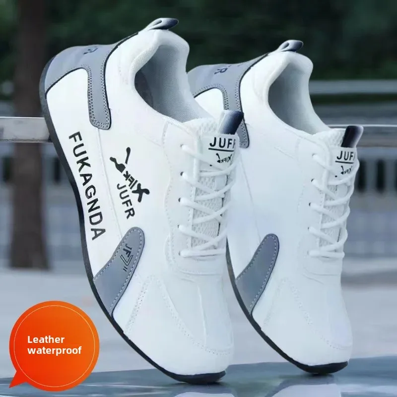 White and gray-A06 [leather] upgraded