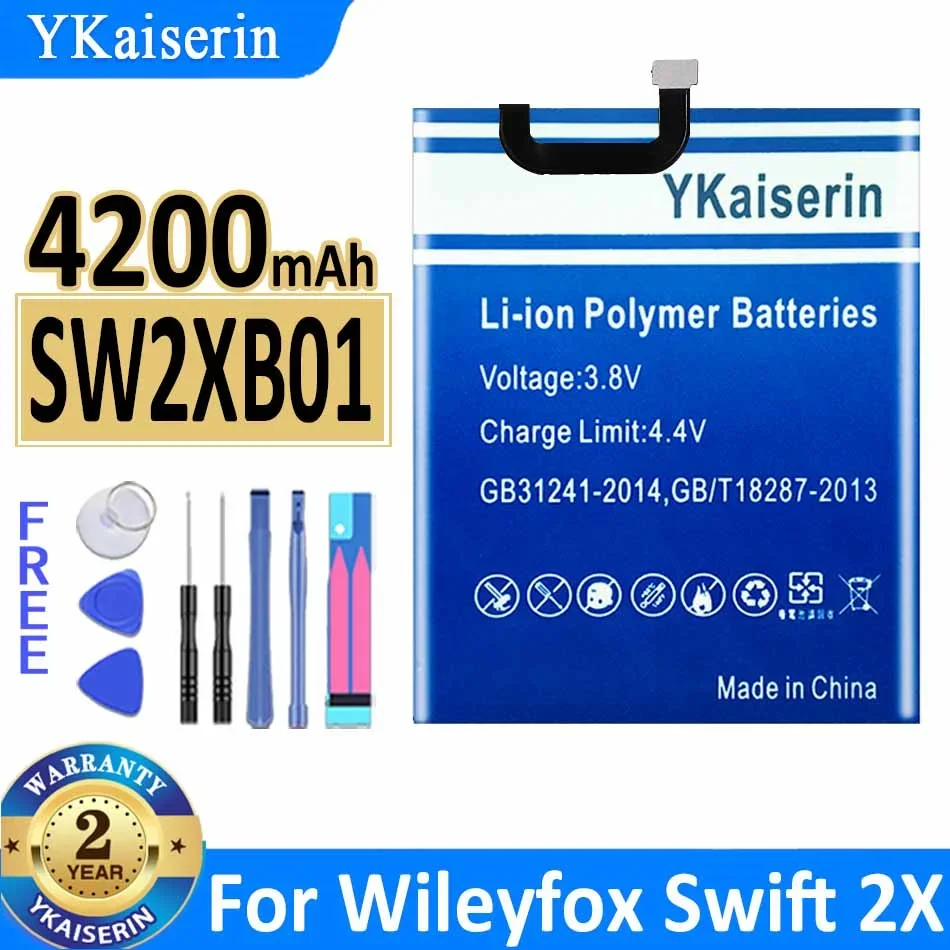 

YKaiserin Replacement Battery SW2XB01 SWB0115 SWB0116 For Wileyfox Swift 2X 2 /2 Plus Swift2 Plus Swift2 Swift2X Mobile Phone