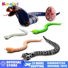 

Novelty Simulation RC Snake Naja Cobra Viper Remote Control Robot Animal Toy with USB Cable Funny Terrifying Toys for Boys Gifts