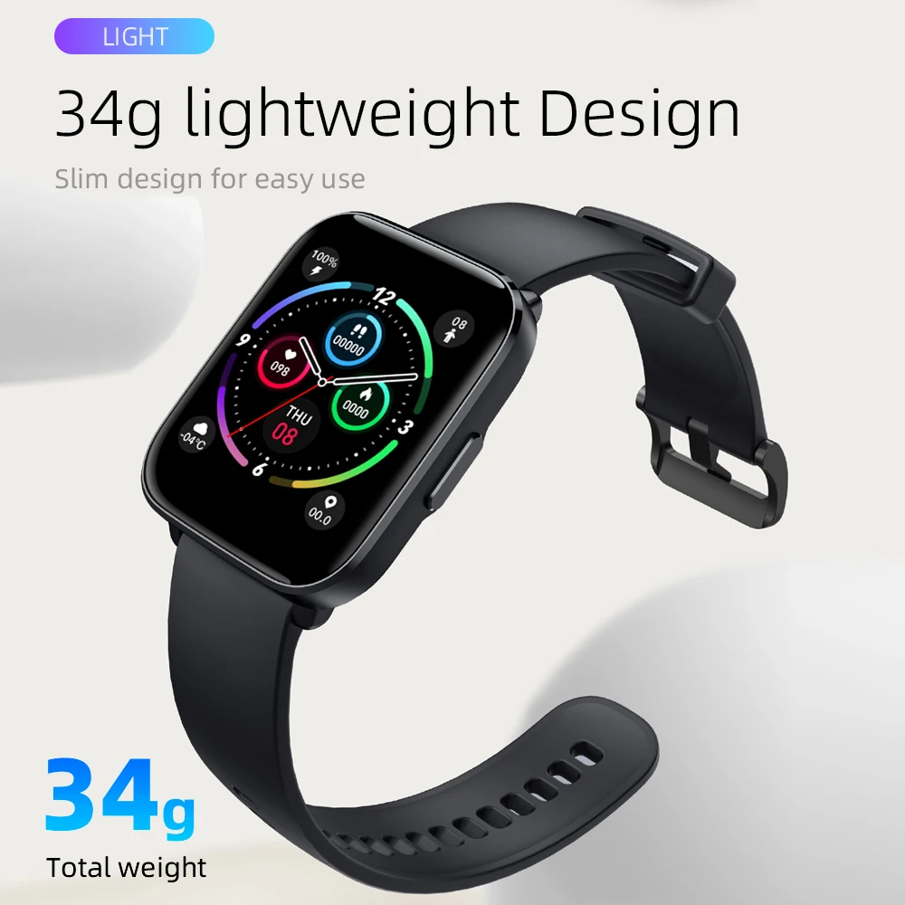 Mibro C2  Ʈ ġ, 24H ɹڼ  SpO2 , 1.69 ġ HD ȭ, 20   , Ȱ   Ʈ ġ