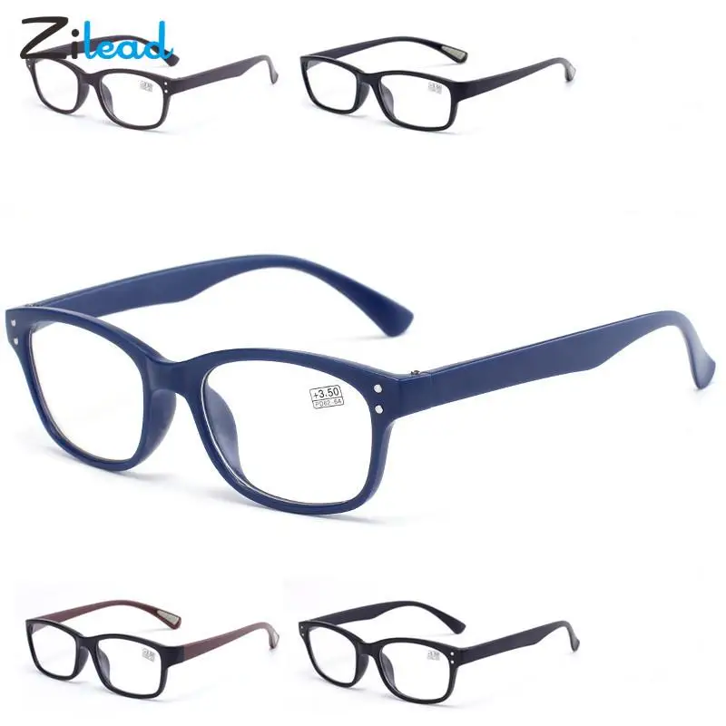 Zilead Ultralight Reading Glasses Women&Men TR90 Comfy Anti-fatigue Presbyopic Eyeglasses Diopters+1.0+1.5+2.0+2.5+3.0+3.5+4.0