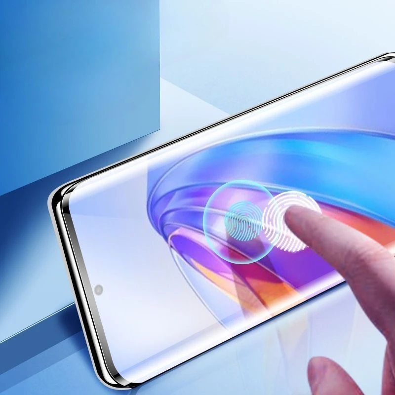 Motorola Moto Signature Edge UV Liquid Tempered Glass Screen Protector - Anti Blue Light Protective Film