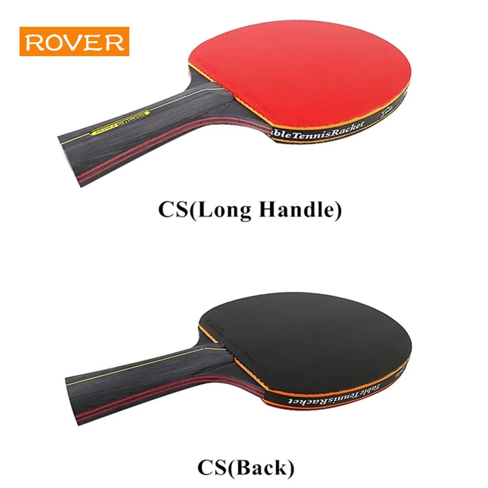 Table Tennis Racket 2PCS Professional Ping Pong Racket Set Pimples-in Rubber Hight Quality Blade Bat Paddle with Bag table tennis racket table tennis rubber table tennis blade