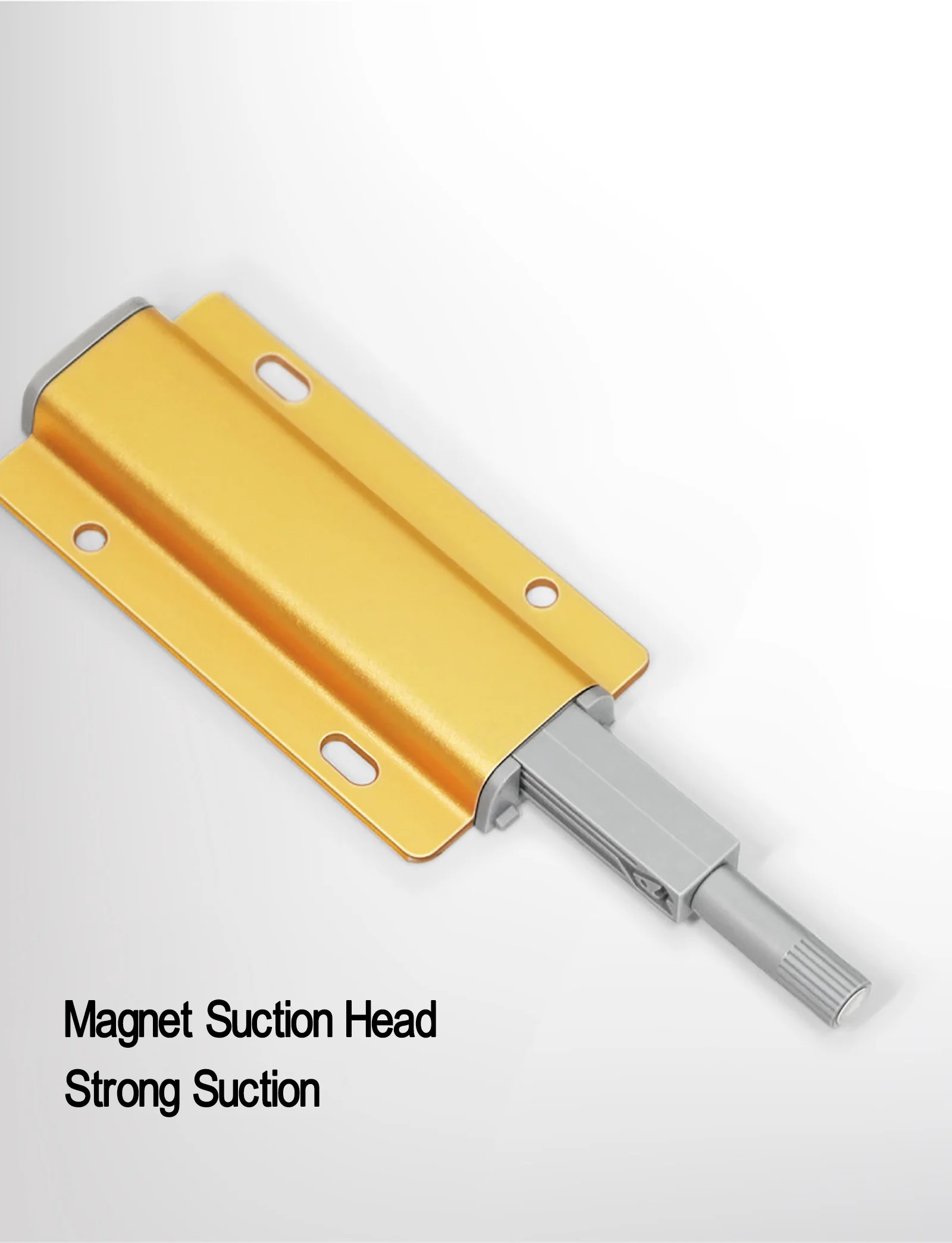 Serrure D'Armoire À Pousser Pour Ouvrir, Serrure Ronde Intégrée Pour