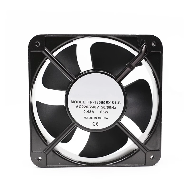Refrigerando Dobro do Rolamento de Esferas Caixa de Distribuição Industrial fã do Armário Novo 18060 18cm C.a. 110c 220v240v 380v fã