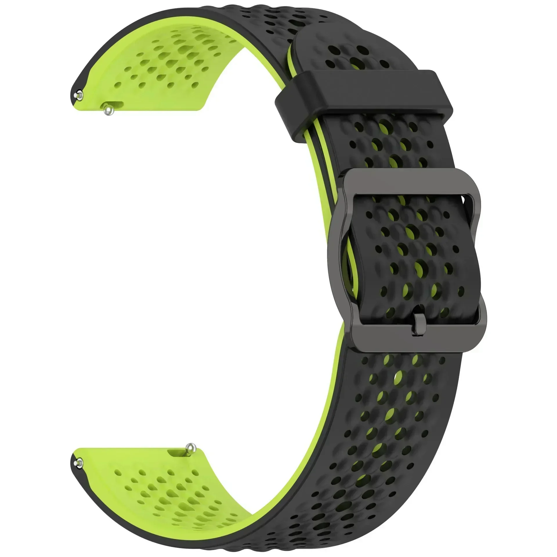Breathable Silicone Strap for Smartwatch - 22mm Sport Band Accessory