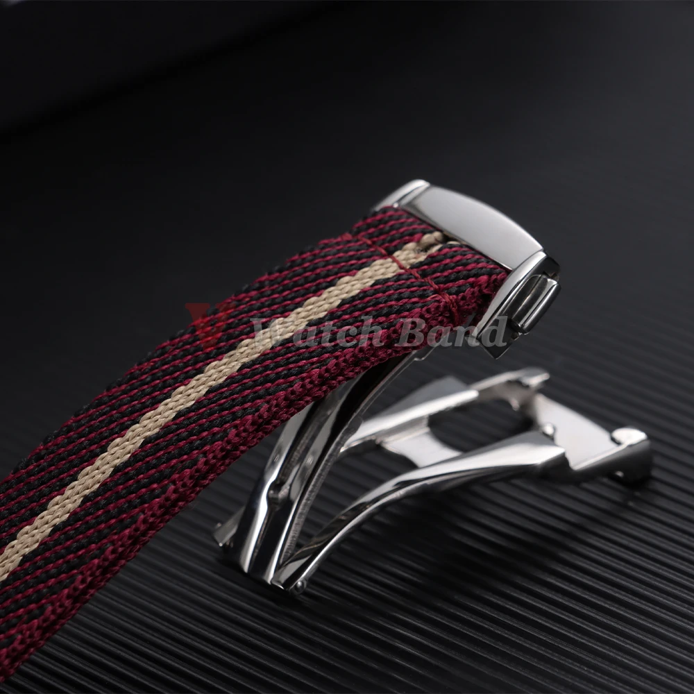 20mm Nylon Sports Watch Strap Soft Replacement Band