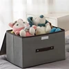 Non Woven Fabric Foldable Storage Box for Clothes Underwear Socks Toys Wardrobe Drawer Organizer Dustproof Home Organization 1