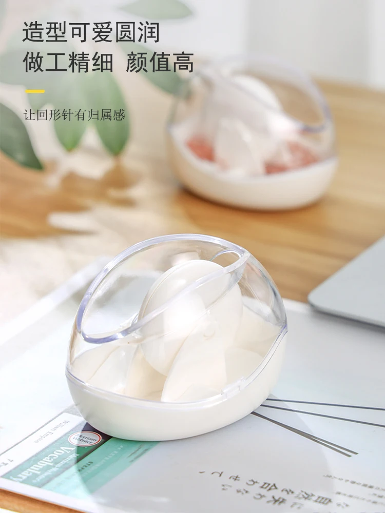 Desk Clips Holder Magnetic Suction Paper Clips Storage Box Rolling Clip Box Paper Clip Storage For Office Dispenser