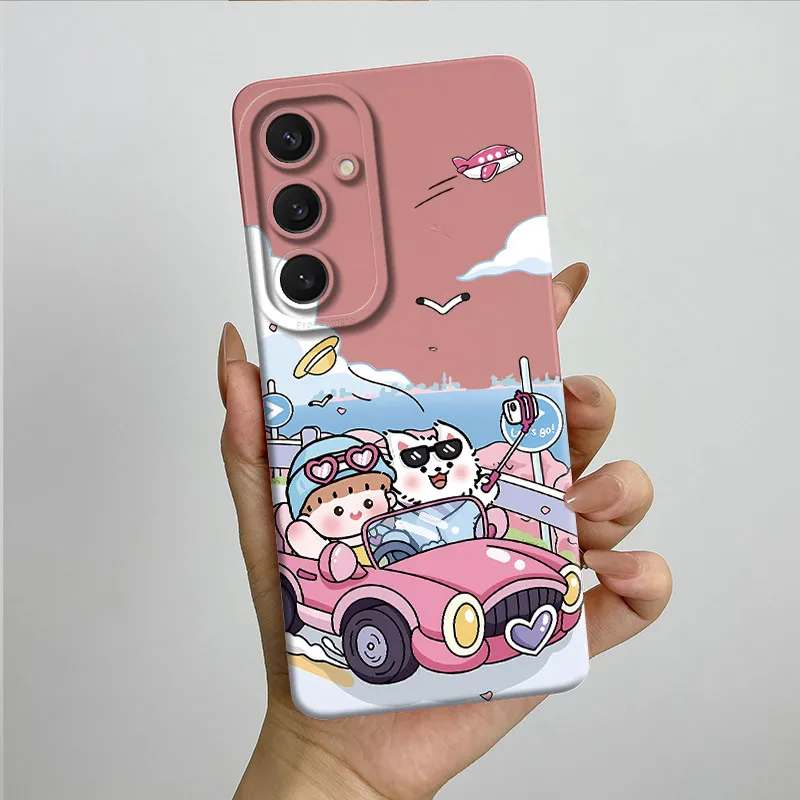 Sweet Fashion Butterfly Painted Soft Silicone Phone Case - Lovely Design Cover