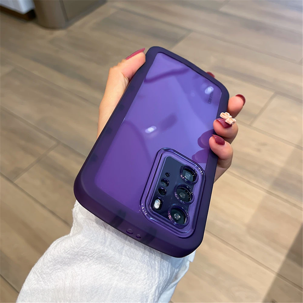 Shockproof Clear Phone Case For Huawei P20 P30 P40 Pro Mate