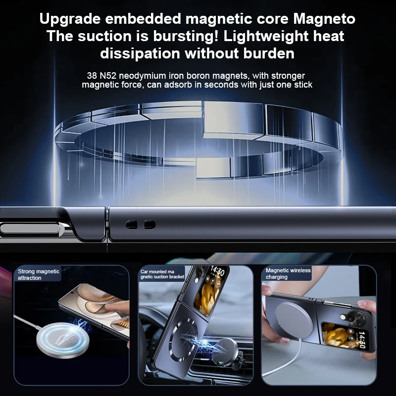 Luxury AG Matte Magnetic Case - Anti-Fingerprint Protector & Wireless Charging Back Cover