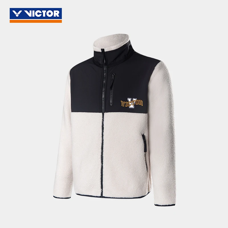 Victor sport Knitted hoodie men women training series fashion Jersey badminton clothing sportswear long sleeve winter