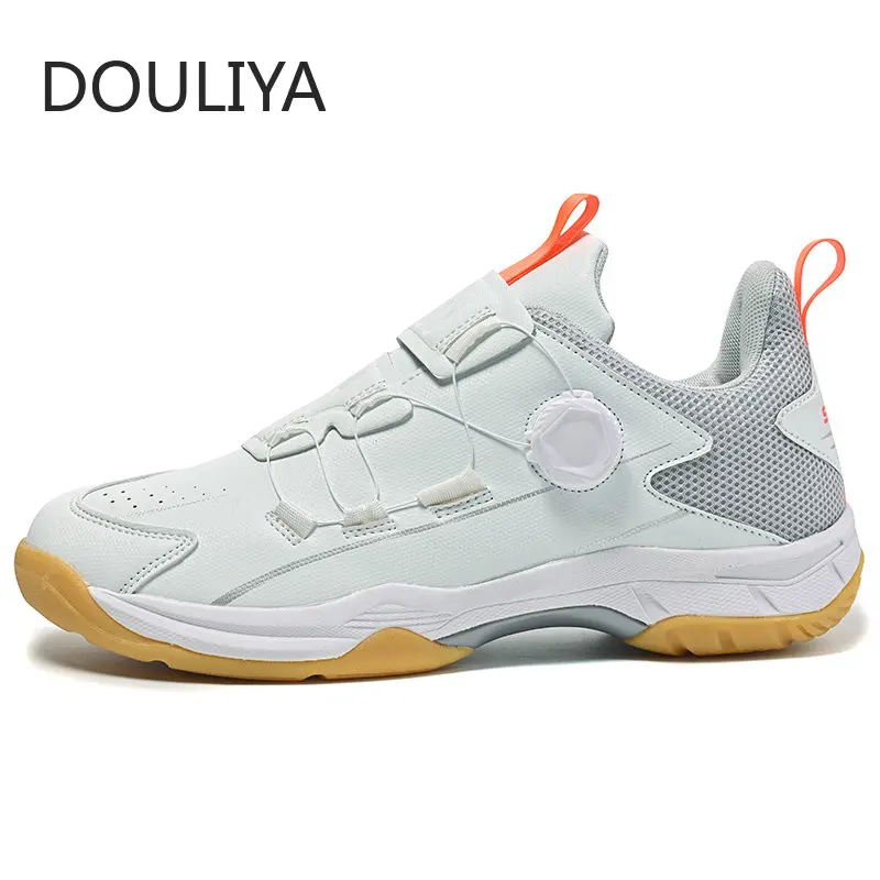 DOULIYA Sneakers Men Badminton Shoes Breathable Outdoor Sports Training Women Athletics Pickleball Footwear Squash Indoor Tennis