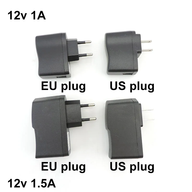 12v 1A 1000ma 1.5a 1500ma AC USB 포트 DC 전원 플러그 어댑터 ..